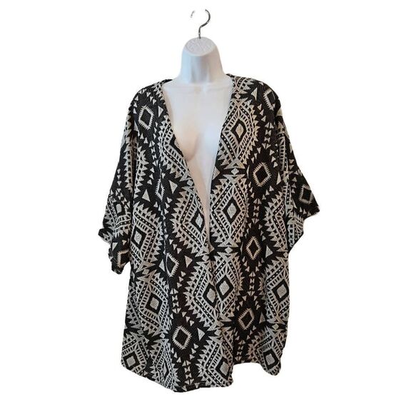 Divided Open Front Cardigan sz M oversized - Picture 1 of 6